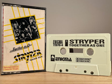 STRYPER - Together as One - CASSETTE TAPE
