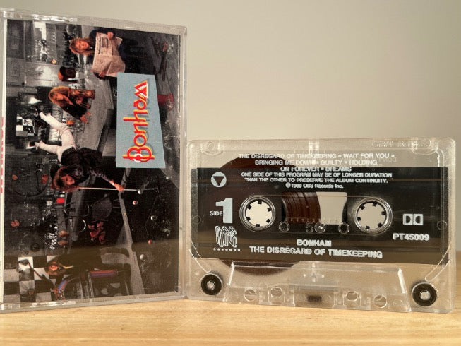 BOMHAM – THE DISREGARD OF TIMEKEEPING – CASSETTE TAPE