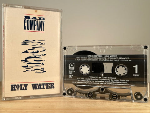 BAD COMPANY - Holy Water - CASSETTE TAPE
