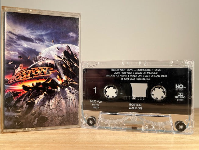 BOSTON – Walk On – CASSETTE TAPE