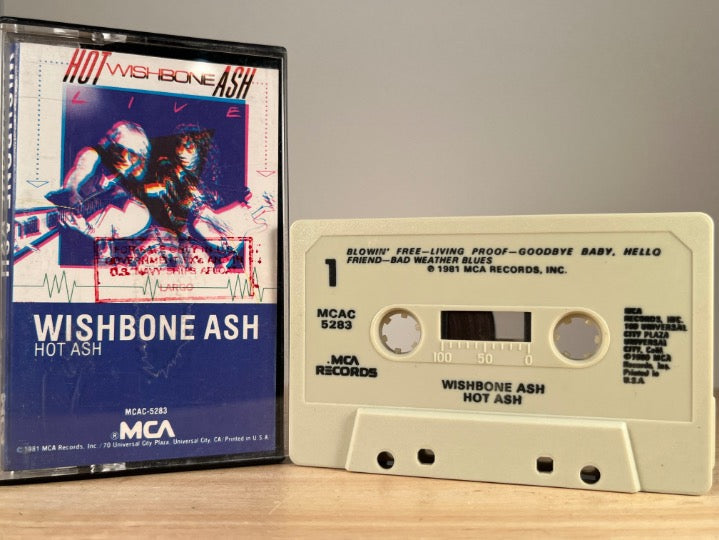 WISHBONE ASH – Hot Ash – CASSETTE TAPE