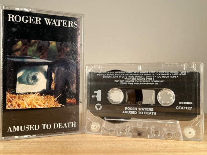 ROGER WATERS – AMUSED TO DEATH – CASSETTE TAPE