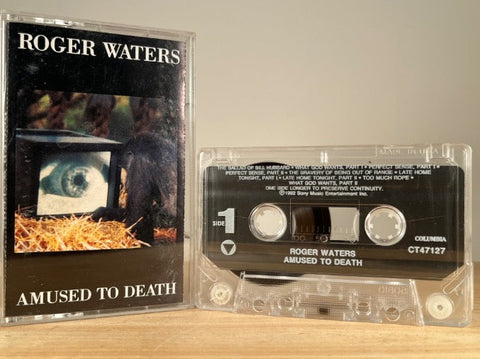 ROGER WATERS – AMUSED TO DEATH – CASSETTE TAPE