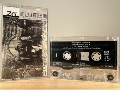 The Allman Brothers Band – The Best of The Allman Brothers Band (20th Century Masters) – CASSETTE TAPE