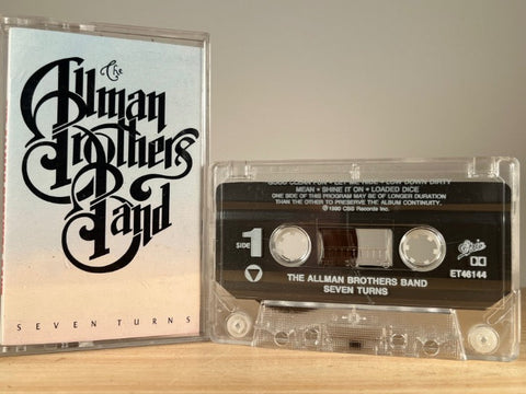 The Allman Brothers Band – Seven Turns – CASSETTE TAPE