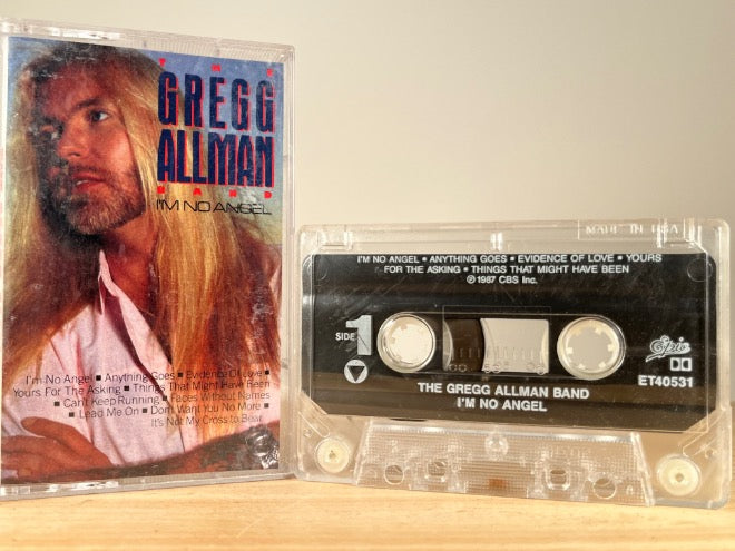 The Gregg Allman Band – I’m No Angel – CASSETTE TAPE