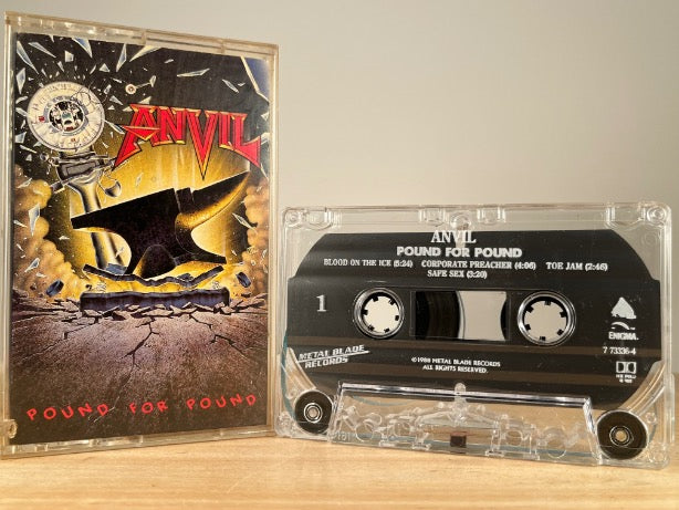 ANVIL – Pound for Pound – CASSETTE TAPE