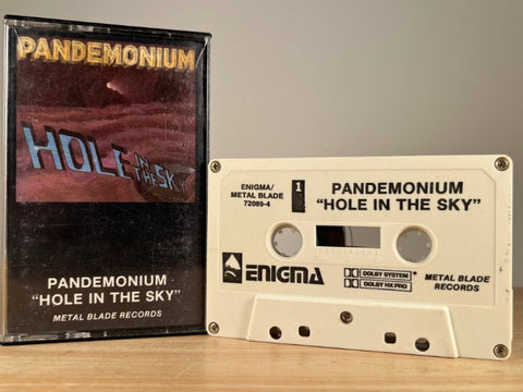 PANDEMONIUM – Hole In The Sky – CASSETTE TAPE