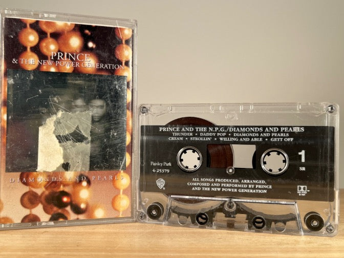 PRINCE AND THE NEW POWER GENERATION – Diamonds And Pearls – CASSETTE TAPE