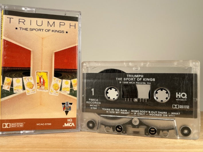 TRIUMPH – The Sport of Kings – CASSETTE TAPE