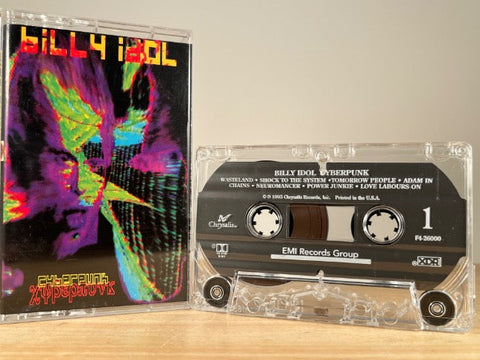 BILLY IDOL – Cyberpunk – CASSETTE TAPE