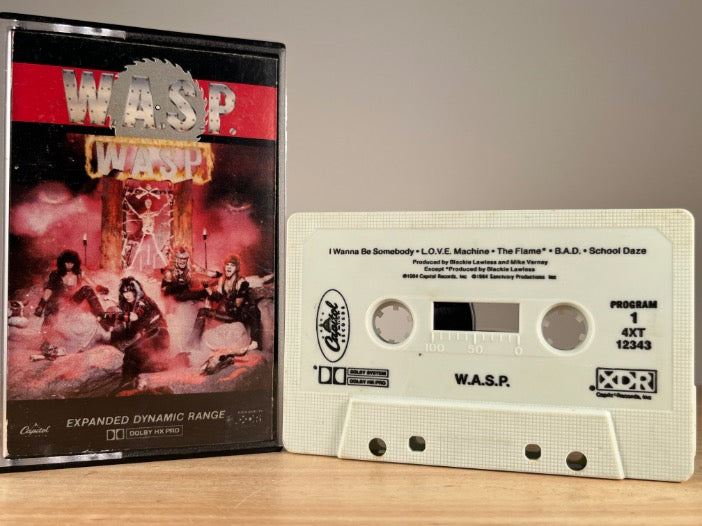 W.A.S.P. – W.A.S.P. – CASSETTE TAPE