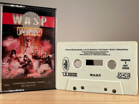 W.A.S.P. – W.A.S.P. – CASSETTE TAPE
