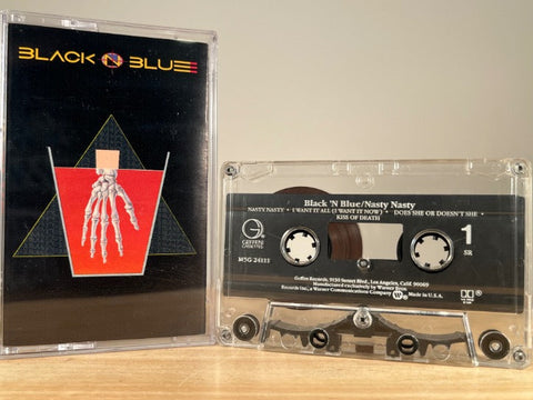 BLACK ’N BLUE / NASTY NASTY – SPLIT – CASSETTE TAPE