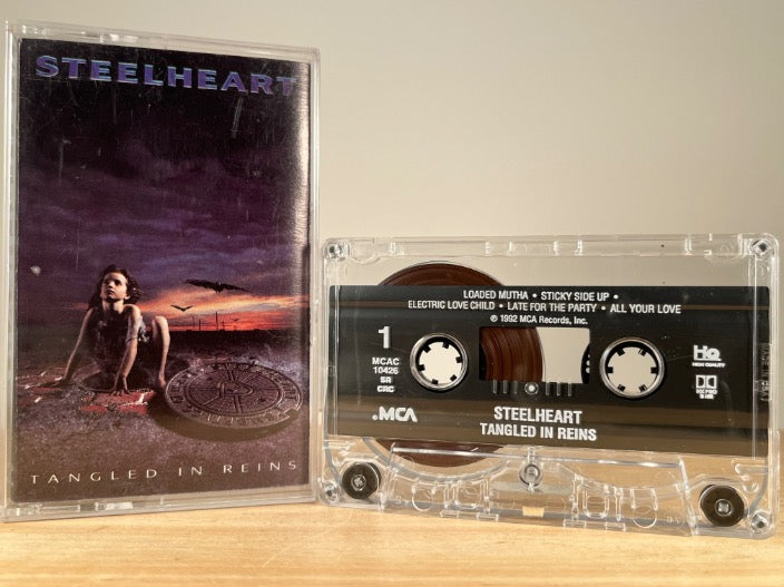 STEELHEART – TANGLED IN REINS – CASSETTE TAPE