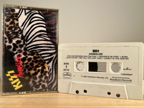KISS – ANIMALIZE – CASSETTE TAPE
