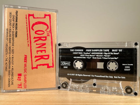 VARIOUS ARTISTS – The Corner Free Sampler Tape May 1997 – CASSETTE TAPE