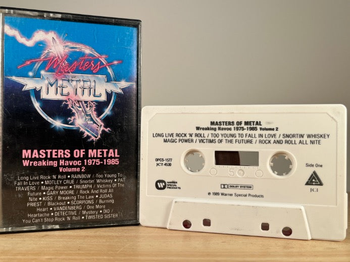 VARIOUS ARTISTS – Masters of Metal: Wreaking Havoc 1975–1985 Vol. 2 – CASSETTE TAPE