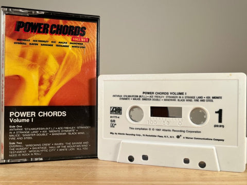 VARIOUS ARTISTS – Power Chords Volume I – CASSETTE TAPE