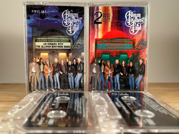 THE ALLMAN BROTHERS BAND – An Evening With The Allman Brothers Band (First & Second Set) – CASSETTE TAPE