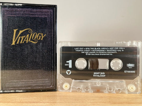 PEARL JAM - Vitalogy - CASSETTE TAPE
