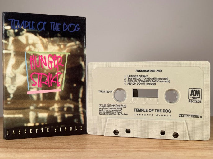 TEMPLE OF THE DOG – Hunger Strike (Cassette Single) – CASSETTE TAPE