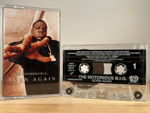 THE NOTORIOUS B.I.G. – BORN AGAIN – CASSETTE TAPE