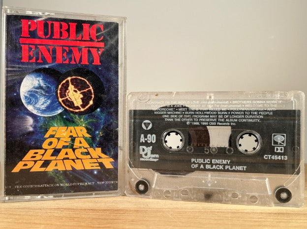 PUBLIC ENEMY – FEAR OF A BLACK PLANET – CASSETTE TAPE