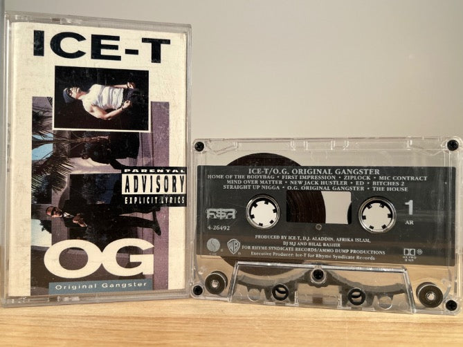 ICE-T – O.G. ORIGINAL GANGSTER – CASSETTE TAPE