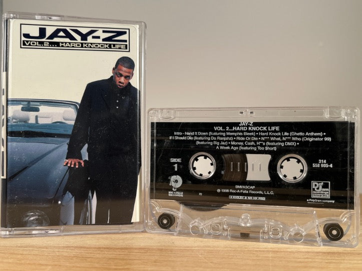 JAY-Z – VOL. 2… HARD KNOCK LIFE – CASSETTE TAPE