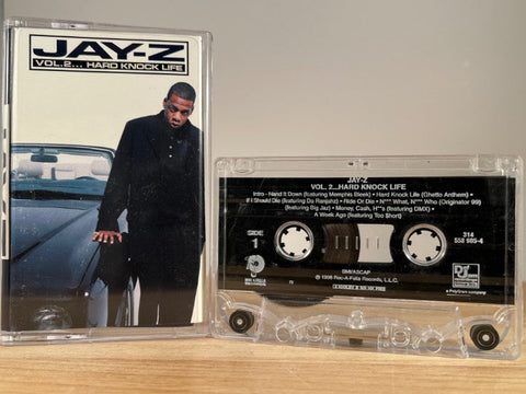JAY-Z – VOL. 2… HARD KNOCK LIFE – CASSETTE TAPE