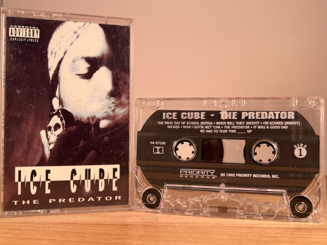 ICE CUBE – THE PREDATOR – CASSETTE TAPE