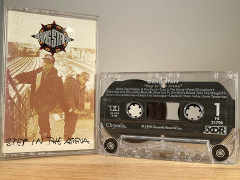 GANG STARR – STEP IN THE ARENA – CASSETTE TAPE