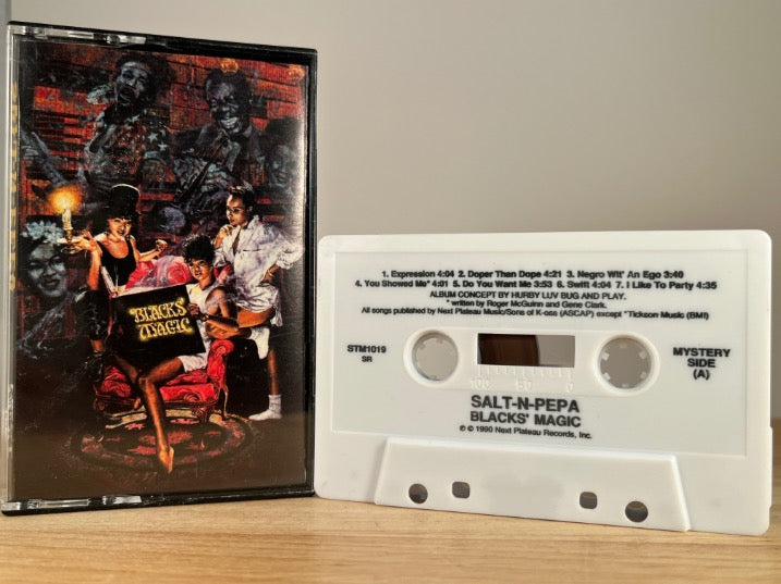 SALT-N-PEPA – Blacks’ Magic – CASSETTE TAPE
