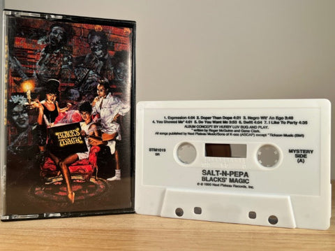 SALT-N-PEPA – Blacks’ Magic – CASSETTE TAPE