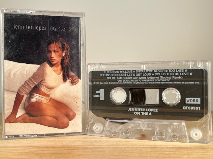 JENNIFER LOPEZ – ON THE 6 – CASSETTE TAPE