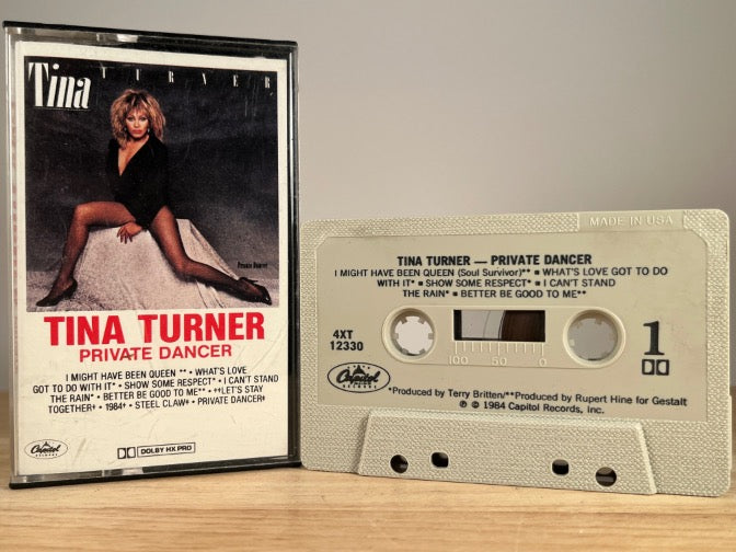 TINA TURNER – Private Dancer – CASSETTE TAPE