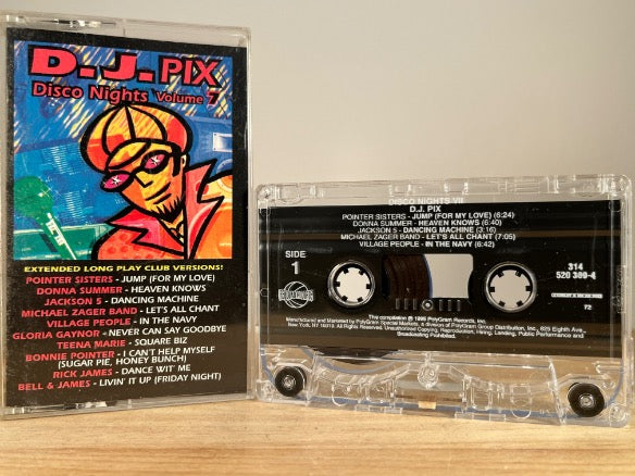 D.J. PIX - DISCO NIGHTS VOLUME 7 - CASSETTE TAPE