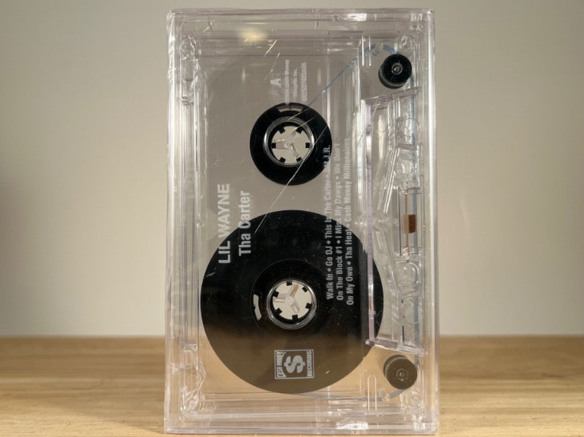 LIL WAYNE - THA CARTER - BRAND NEW CASSETTE TAPE [slight crack]
