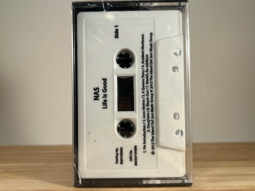 NAS - LIFE IS GOOD - PRISON CASSETTE TAPE