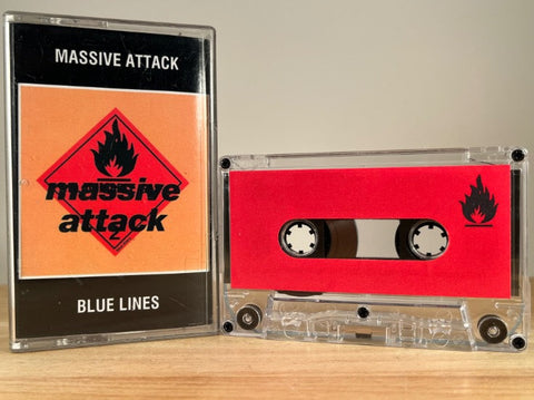 MASSIVE ATTACK - BLUE LINES - CASSETTE TAPE [unofficial]