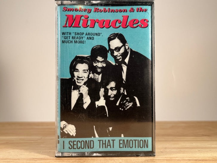 SMOKEY ROBINSON & THE MIRACLES – I SECOND THAT EMOTION – CASSETTE TAPE