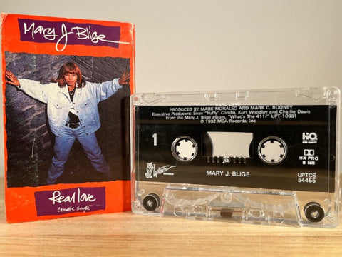 MARY J. BLIGE – REAL LOVE – CASSETTE TAPE