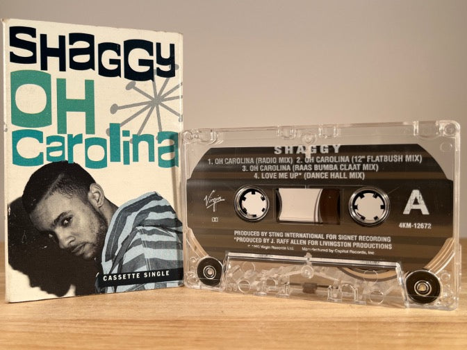 SHAGGY – OH CAROLINA – CASSETTE TAPE