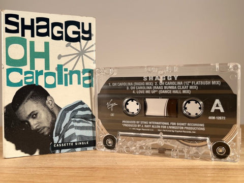 SHAGGY – OH CAROLINA – CASSETTE TAPE