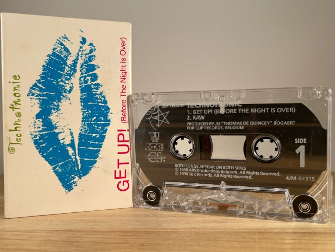 TECHNOTRONIC – GET UP! (BEFORE THE NIGHT IS OVER) – CASSETTE TAPE