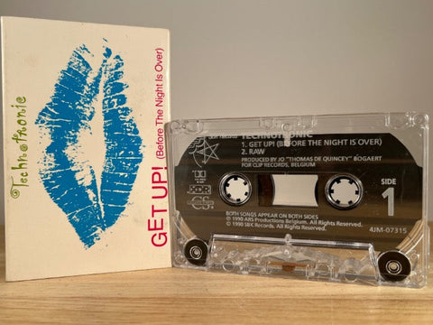TECHNOTRONIC – GET UP! (BEFORE THE NIGHT IS OVER) – CASSETTE TAPE