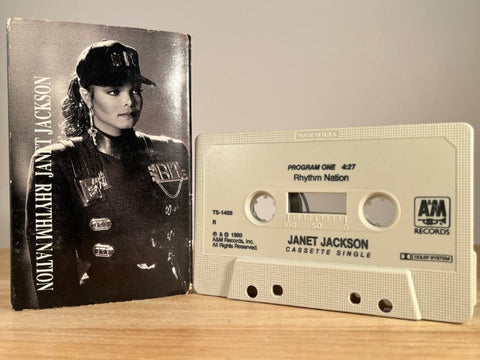 JANET JACKSON – RHYTHM NATION – CASSETTE TAPE