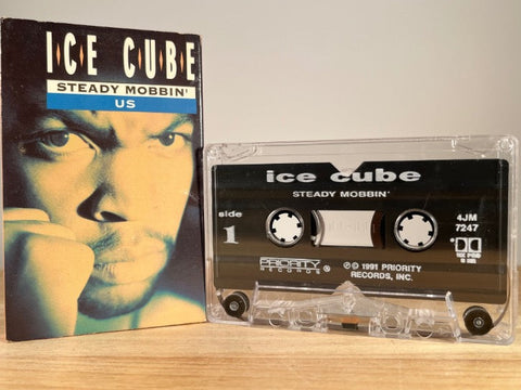 ICE CUBE – STEADY MOBBIN' – CASSETTE TAPE