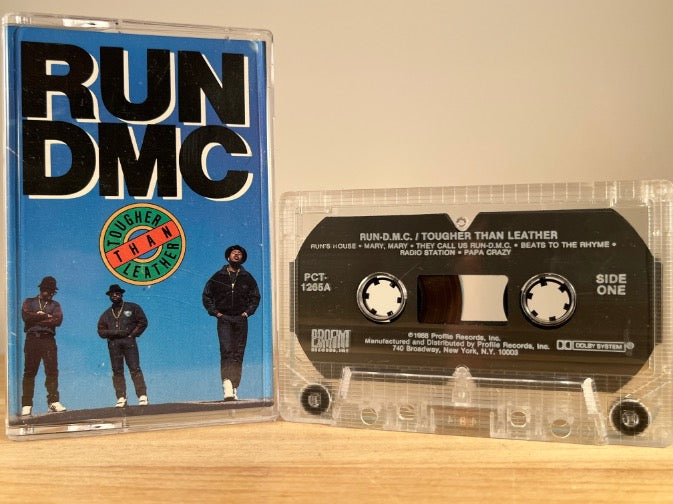 RUN-D.M.C. – TOUGHER THAN LEATHER – CASSETTE TAPE